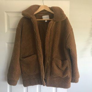 Brown Teddy Coat